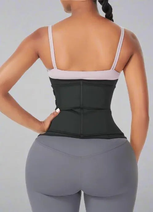 Under Bust Latex Waist Trainer Double Belt D'JJA SkinCare