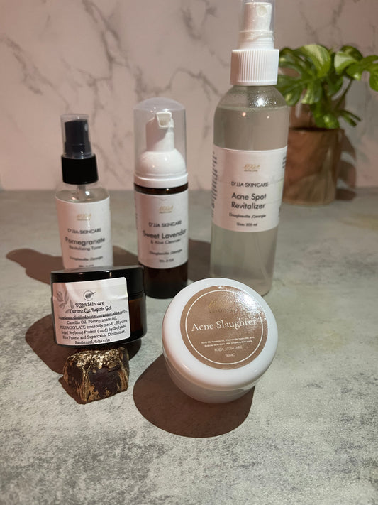 Acne And Cleanser Bundle | Acne Cleanser Kit | D'JJA SkinCare